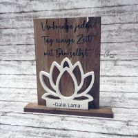 Aufsteller deko Lotus Lotusblüte Namaste Yoga Raysin Keraflott Sachsen - Roßwein Vorschau