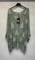 Damen Herz Loch Muster Tunika Bluse Shirt L xl 2Xl 3xl Hessen - Groß-Gerau Vorschau