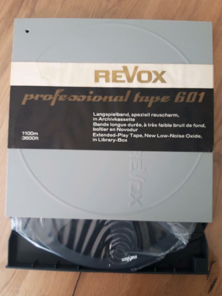 Tonband Revox professional tape 601 in Frickingen