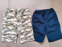 Paket: 2 Shorts, Kurze Hosen, Gr. 146, blau + camouflage Bayern - Laaber Vorschau