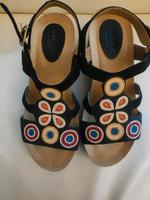Desigual Damen Sandalen, Kork, schwarz gr 37 Neu! Echtleder Niedersachsen - Osterode am Harz Vorschau