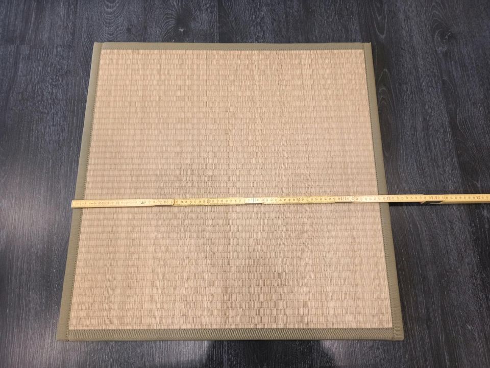 9x Tatami Matten 70x70 + 13 Verbinder - Japan Original Japandi in Hemsbach