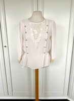 River Island Bluse Gr. M 38 (UK 10) Creme Weiß Spitze Romantisch Niedersachsen - Apen Vorschau