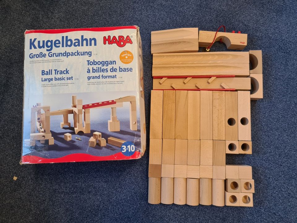 HaBa Kugelbahn Große Grundpackung in Ellerau 