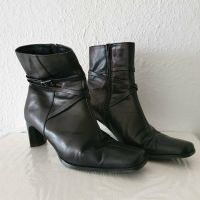 Stiefeletten Gr. 38 Leder Stiefel Mona Lisa schwarz Nordrhein-Westfalen - Hürth Vorschau