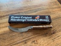 Erstes Orginal Nürnberger Lebkuchen Messer Holz Rostfrei Schmidt Schleswig-Holstein - Trittau Vorschau