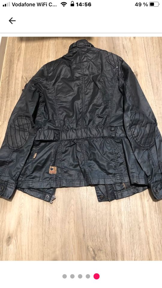 Khujo Jacke Philipp Plein Pullover Gr.L Blau schwarz in Neuenhagen