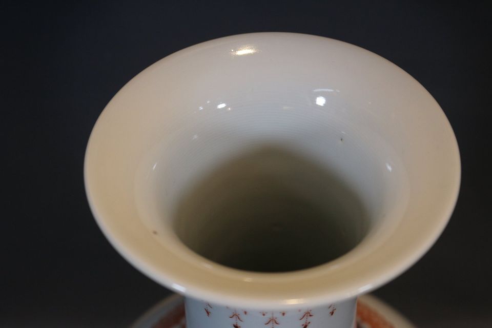 Vintage chinesische Porzellan Vase / Handbemalt in Düsseldorf