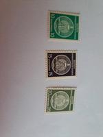 DDR Dienstmarken Zirkel 10, 15 und 20 Pfennig Bayern - Ostheim Vorschau
