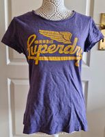 Superdry L lila T-Shirt Damen L 40/42 40 42 Shirt Nordrhein-Westfalen - Neuss Vorschau