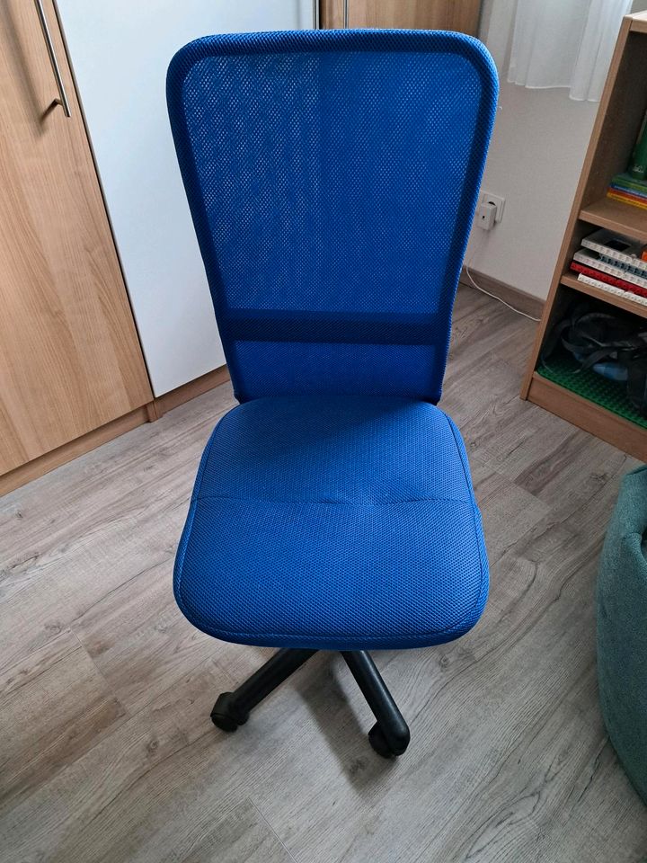 Schreibtisch Stuhl kinder blau in Werl