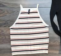 H&M divided Top Stricktop weiß gestreift gr S wie NEU Nordrhein-Westfalen - Krefeld Vorschau