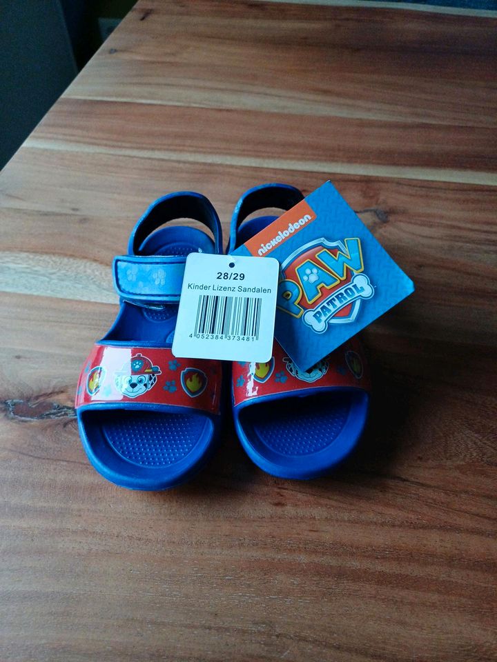 Sandalen Badeschuhe Paw Patrol Gr. 28/29 in Weinböhla