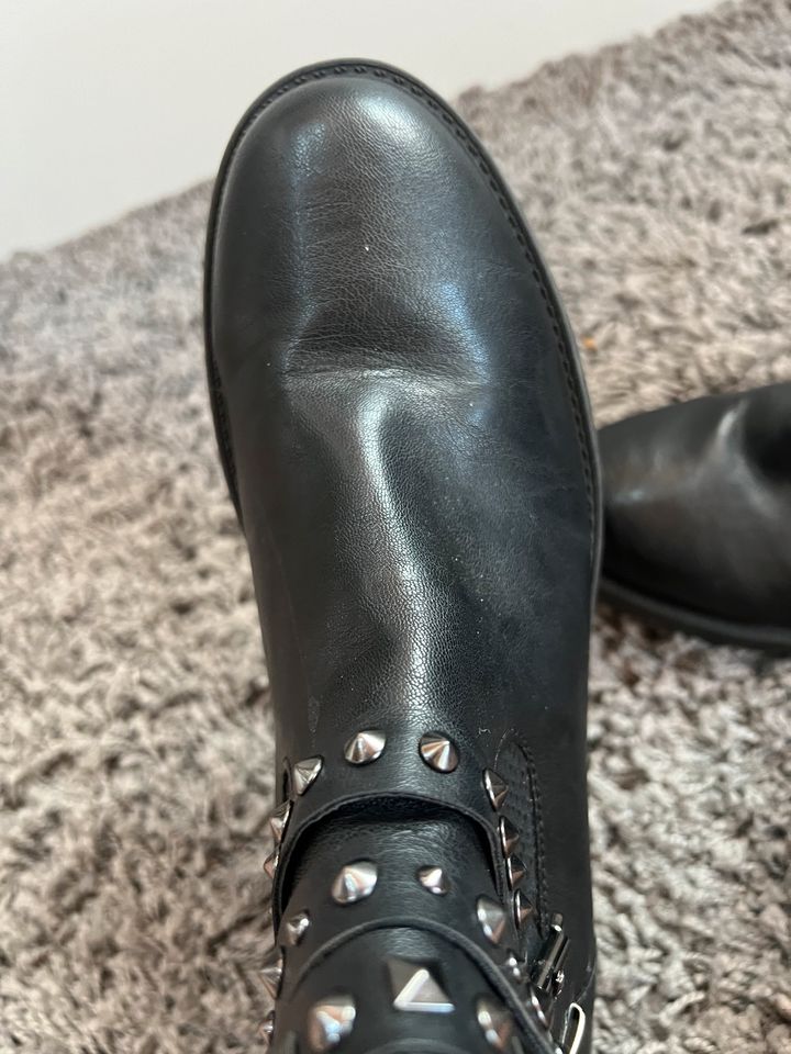 Stiefeletten in Schwarz Gr.41 von Pep Step in Frankenthal (Pfalz)