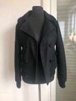 Schwarze Herbstjacke Winterjacke M 38 40 Wolle Damen Jacke Bayern - Augsburg Vorschau