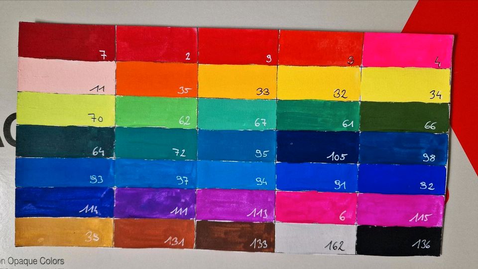 Holbein Acryl Gouache Set 36 neuwertig in Mittenwald