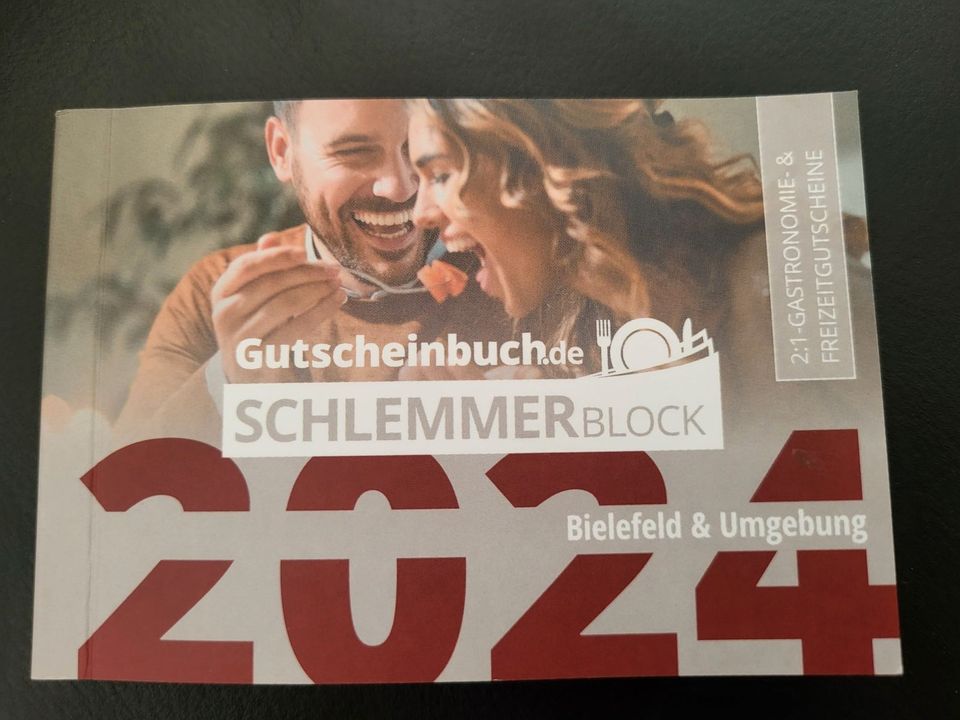 Schlemmerbuch 2024 Bielefeld und Umgebung in Melle