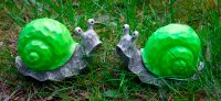 2er Set Schnecke Deko Sommer Gartendeko Figur großes Paar Garten Kreis Pinneberg - Tornesch Vorschau