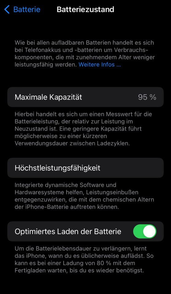 Apple iPhone SE 2020 Se.2 95% Batterie Akku NEUWERTIG 128GB in Düren