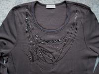 Modisches Pailletten-Shirt BONITA, schwarzgrau, Gr. M, neuwertig Bremen - Hemelingen Vorschau