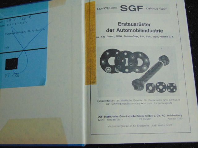 Fahrwerktechnik -  Radaufhängungen - Reimpell - 1978 in Nürnberg (Mittelfr)
