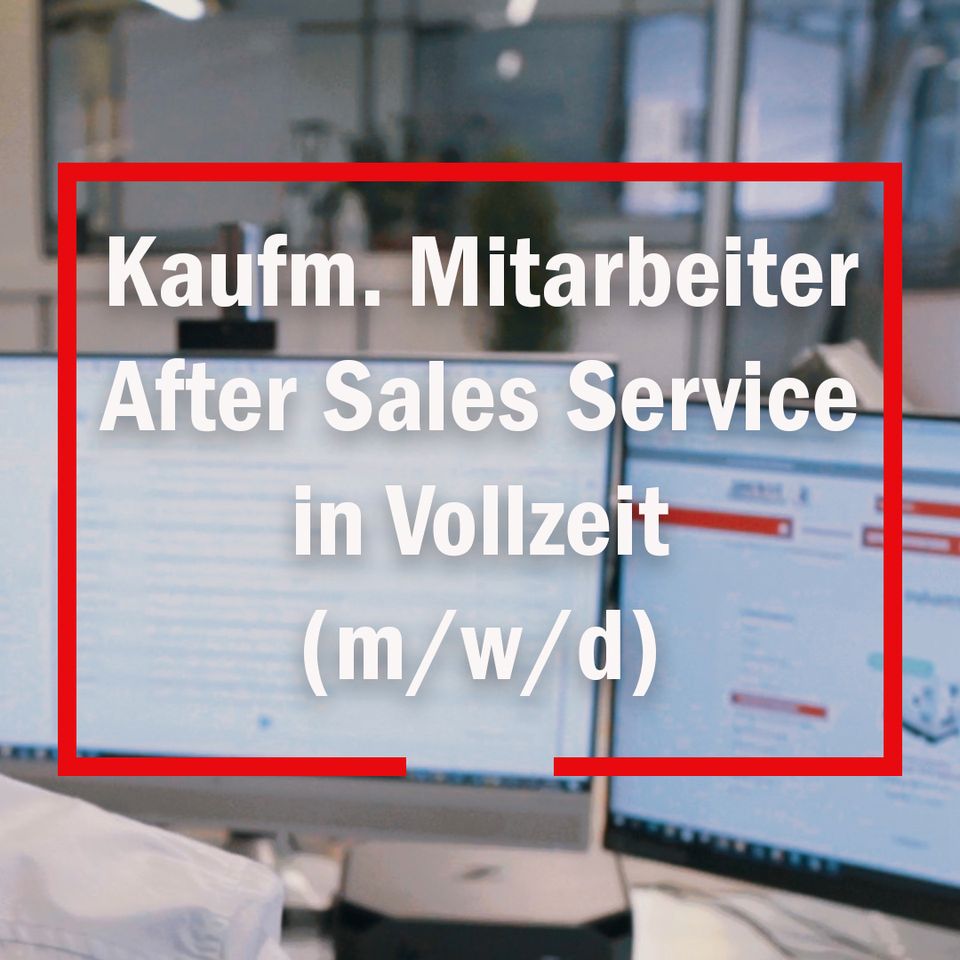 Kaufmännischer Mitarbeiter After Sales Service (m/w/d) in Spelle