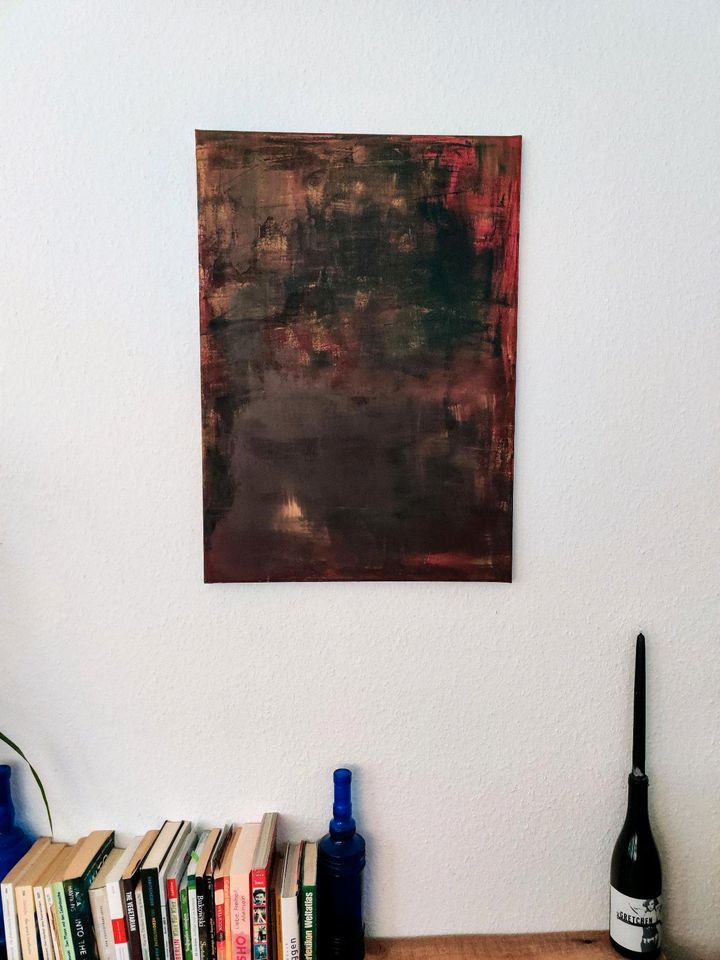 Acrylbild Gemälde abstrakte Kunst Leinwand 50x70cm in Hamburg