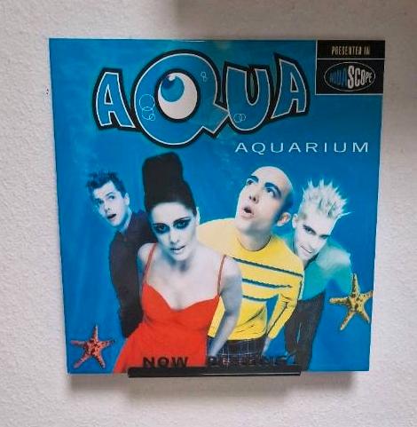 Aqua-Aquarium naughty yellow vinyl machina records exclusive in Frankfurt am Main