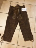 Lederhose ¾ Tracht Hirschleder Handgemacht ungetragen Gr. XS / S Hessen - Griesheim Vorschau