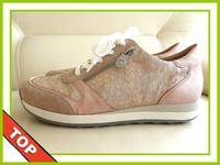 Rieker Struktur Halbschuhe Sneaker Nude/Rosè/Silber Gr.40✅Einlage Nordrhein-Westfalen - Bocholt Vorschau