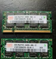 Laptopspeicher SDRAM 2 x 2 GB Bayern - Stadtlauringen Vorschau