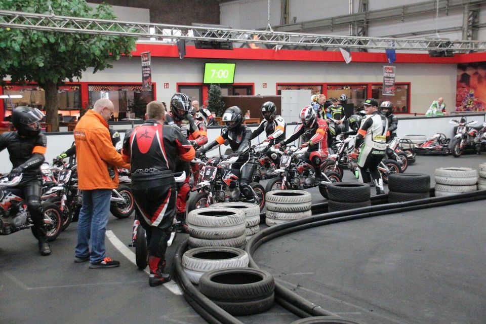 Pitbike Training im Winter I Kart-O-Mania Hannver in Wienhausen