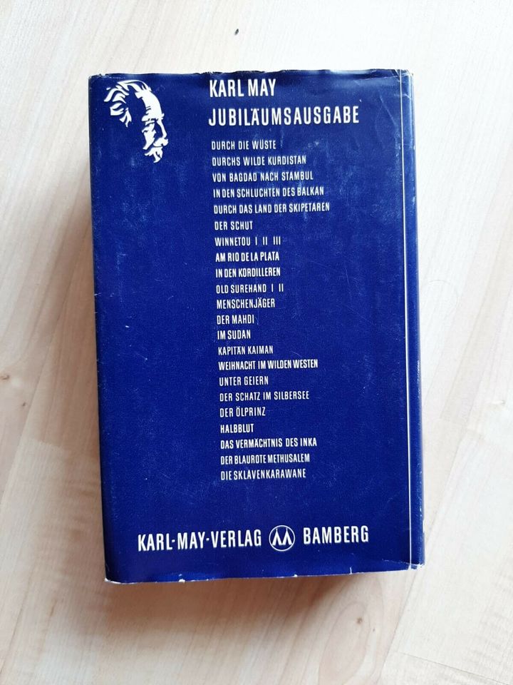 Karl May Jubiläumsausgabe Sammlung aus 6 Büchern Winnetou & Co in Karlshuld