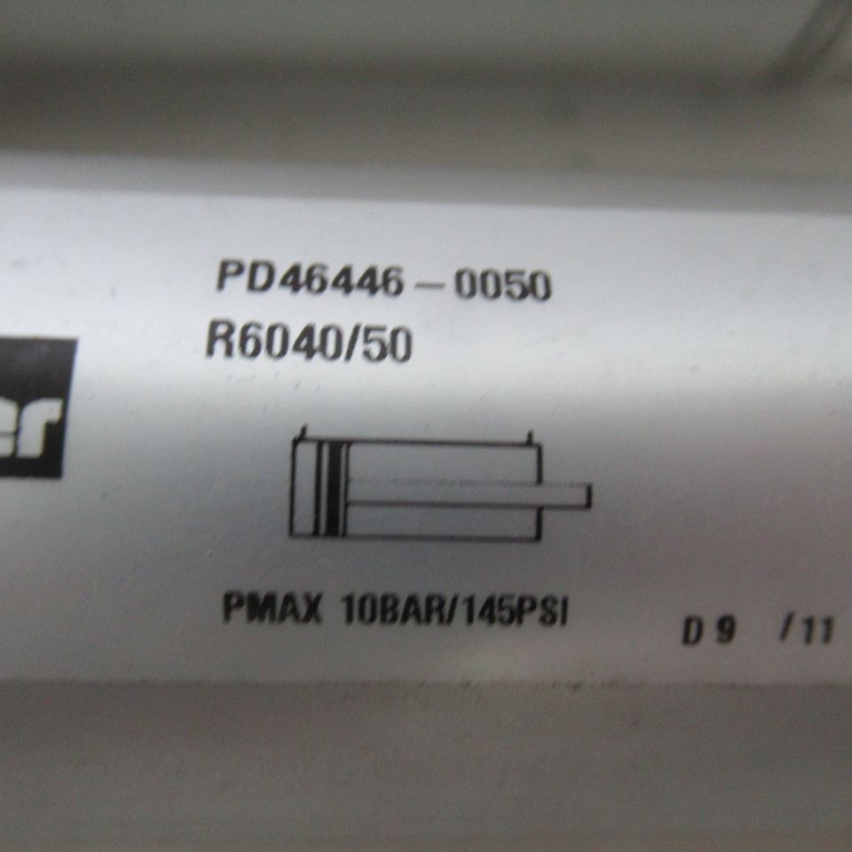 2 neue Parker ALU RUND Zyliner Modell NR.: PD 46446-0050~ 10 Bar in Meißenheim