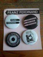 Buttons/Badges 4er Set Franz Ferdinand 2013/14 3 neu Köln - Nippes Vorschau