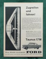 Ford Taunus 17 M Werbeanzeige 1959 Niedersachsen - Danndorf Vorschau