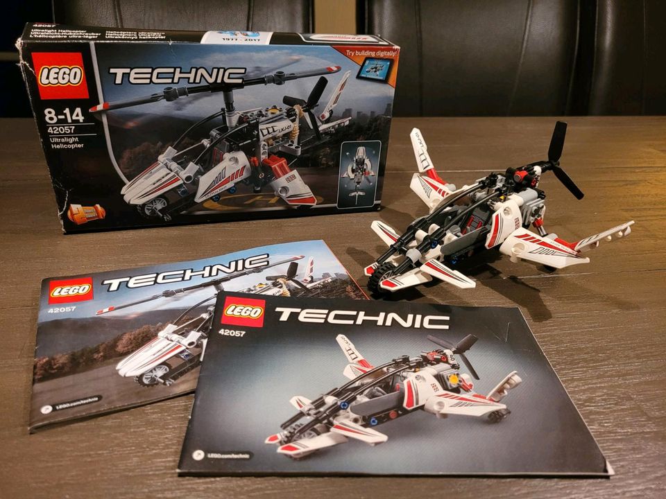 Lego Technic 42057 Flugzeug, Ultraleichtflieger  Nur 1x Aufgebaut in Oldendorf (Landkreis Stade)