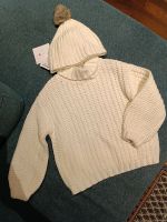 Cremeweißer Strick Pullover und Mütze Set 128 lulurain Bielefeld - Sennestadt Vorschau