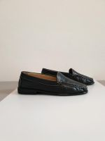 Schuhe Loafer Mokassin Leder Gr. 39 6 blau Niedersachsen - Lüneburg Vorschau