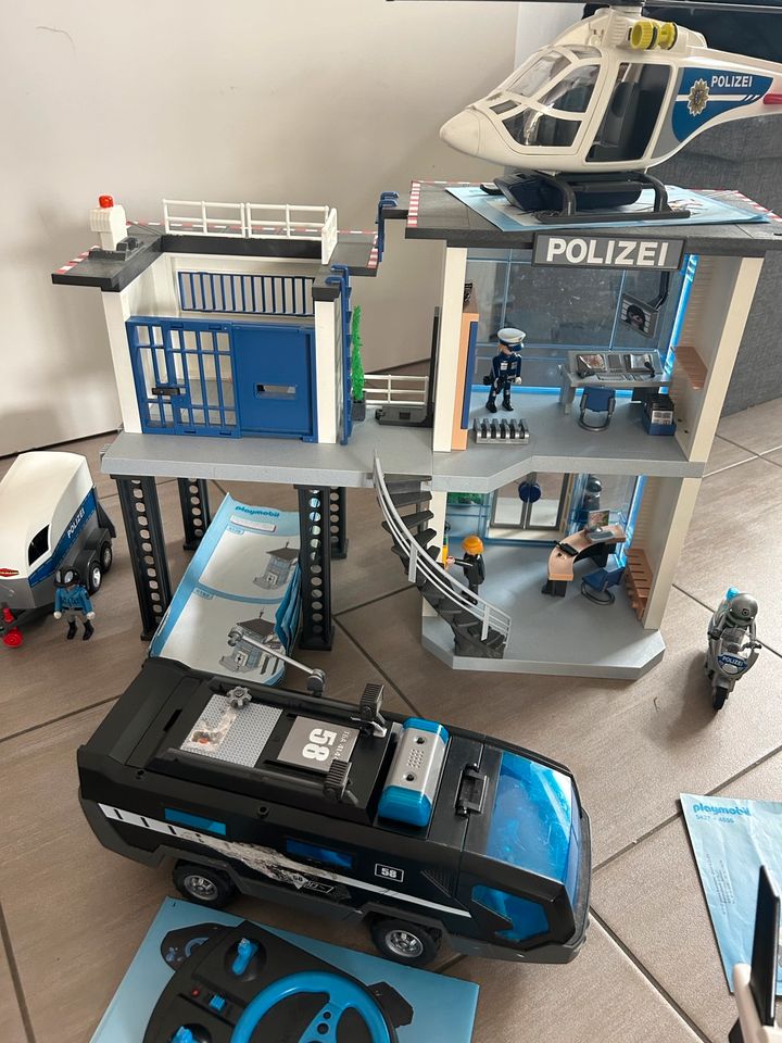 Playmobil Set Feuerwehr Polizei Küstenwache Bergrettungsdienst in Ulm