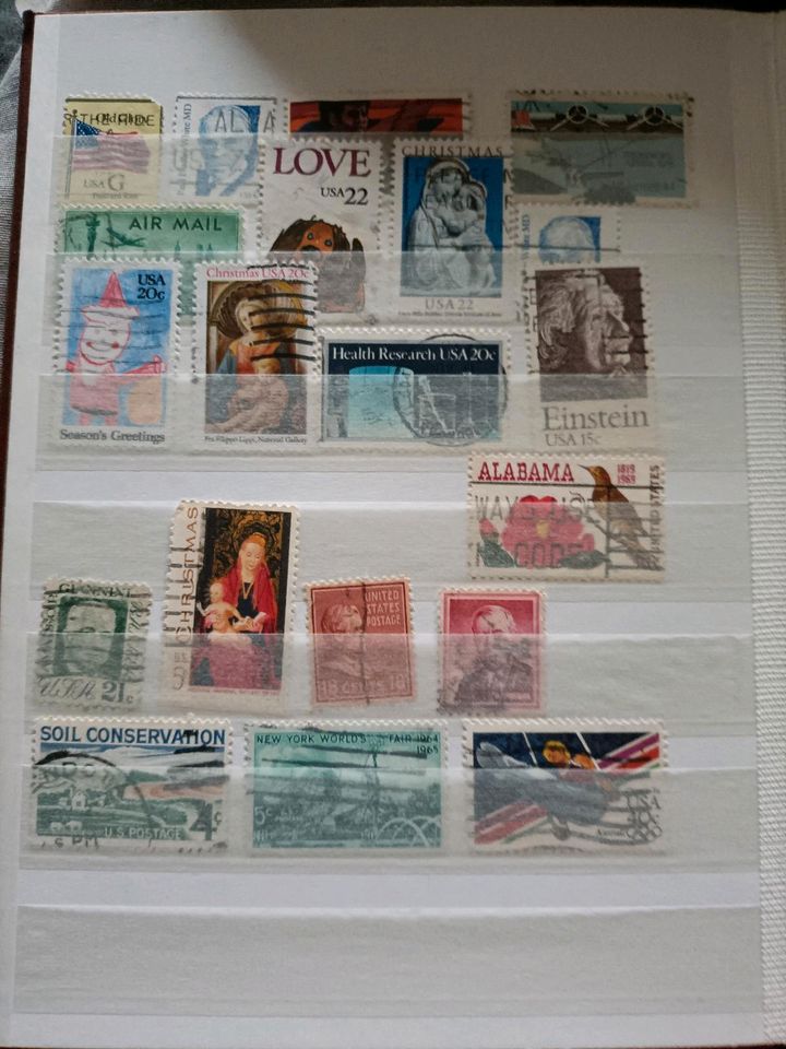 Briefmarken USA in Stade