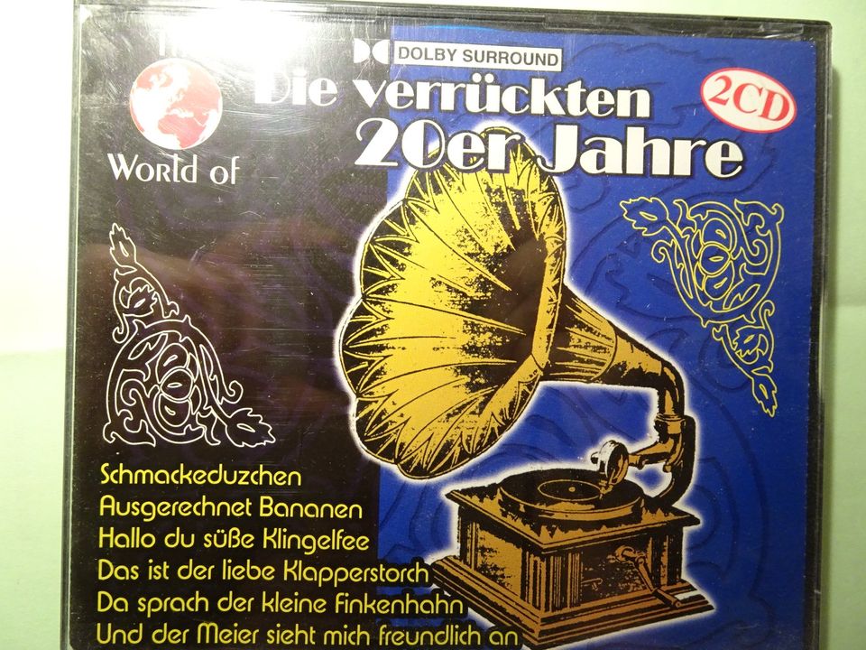 2 CD The World Of Die Verrückten 20er Jahre various Sammlung 1996 in Berlin