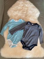 Babybodys 2er Set Gr. 86 blau gestreift Hessen - Hofheim am Taunus Vorschau