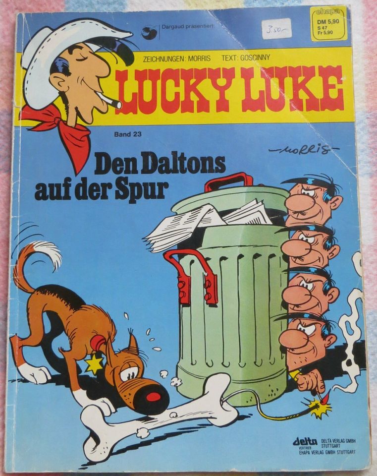 Lucky Luke Band 23 Den Daltons auf der Spur Softcover 1984 in Oberzent