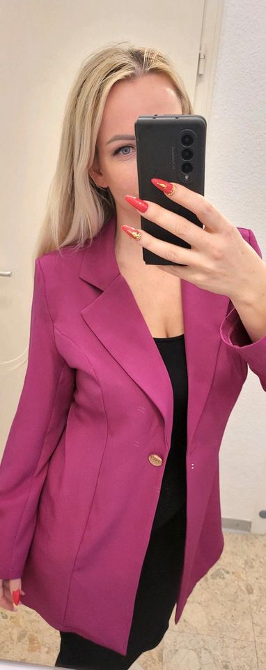 Neu Blazer Damen Longblazer Frühling Sommer UNIGRÖSSE S/M/ Kl. L in Berlin