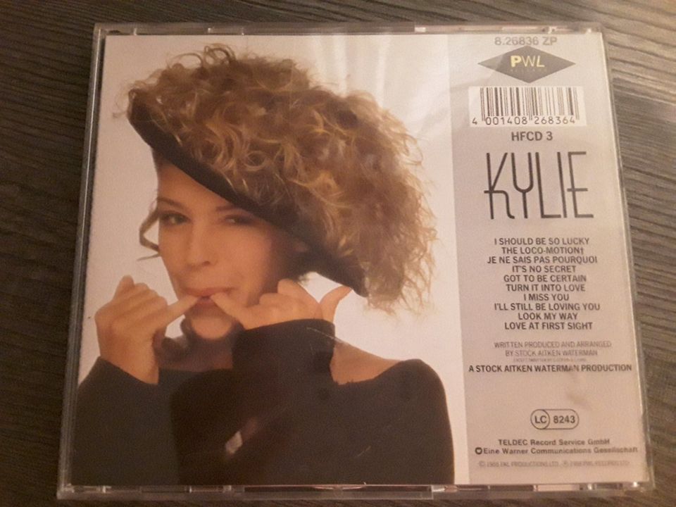 KYLIE MINOGUE CD ~ KYLIE ~ 1988~ TELDEC ~ in Weyhe
