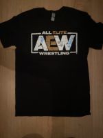 AEW Wrestling Shirt M mit Autogrammen Nordrhein-Westfalen - Lage Vorschau