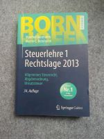 Bornhofen Steuerlehre 1 Rechtslage 2013 Nordrhein-Westfalen - Krefeld Vorschau