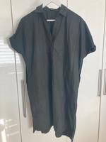 Opus Wajoni Polo Kleid Blusenkleid XS bis M Khaki Hessen - Rüdesheim am Rhein Vorschau
