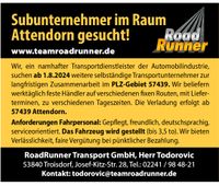 Subunternehmer im Raum 57439 Attendorn gesucht! Nordrhein-Westfalen - Attendorn Vorschau